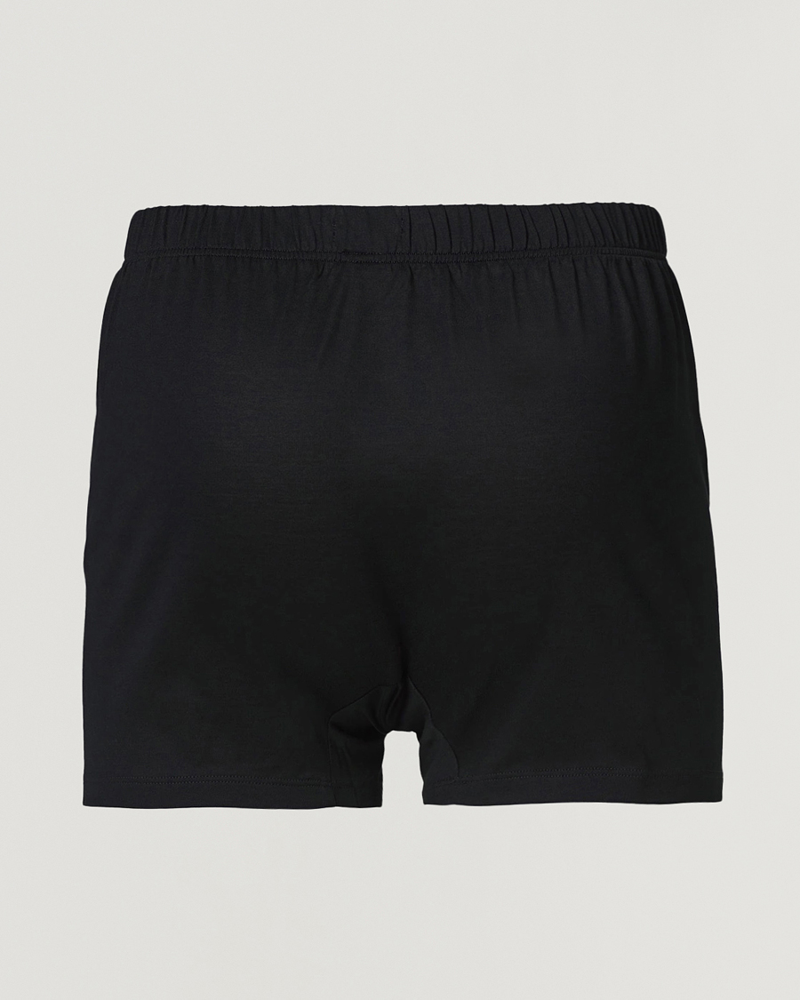 Uomini | Italian Department | Bresciani | Cotton Boxer Brief Black