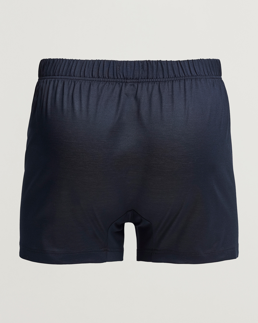 Uomini | Italian Department | Bresciani | Cotton Boxer Brief Navy