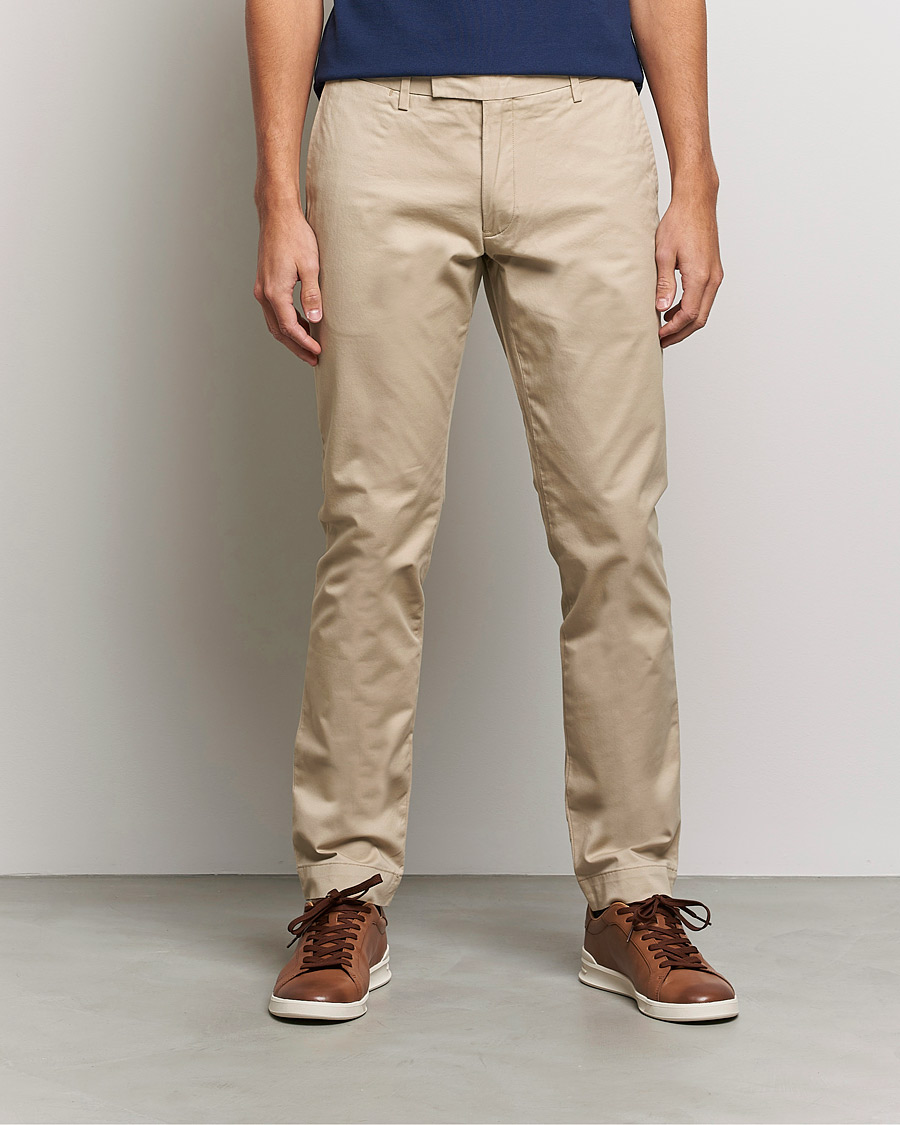 Uomini | Pantaloni | Polo Ralph Lauren | Slim Fit Stretch Chinos Classic Khaki