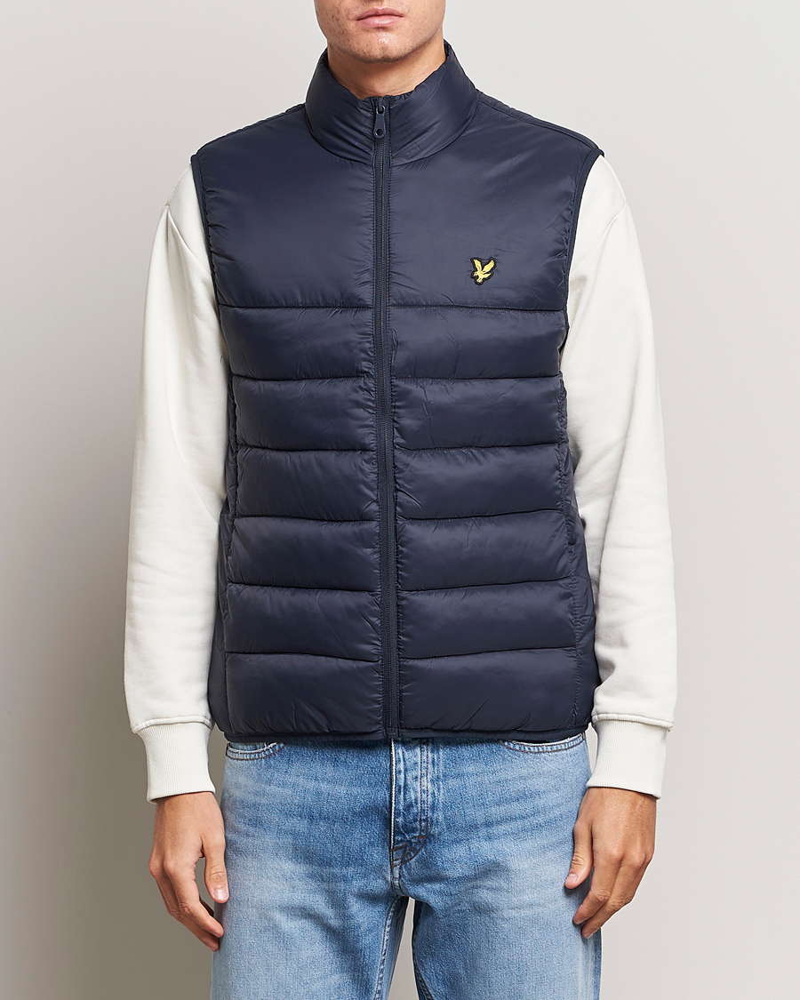 Uomini | Abbigliamento | Lyle & Scott | Wadded Gilet Dark Navy