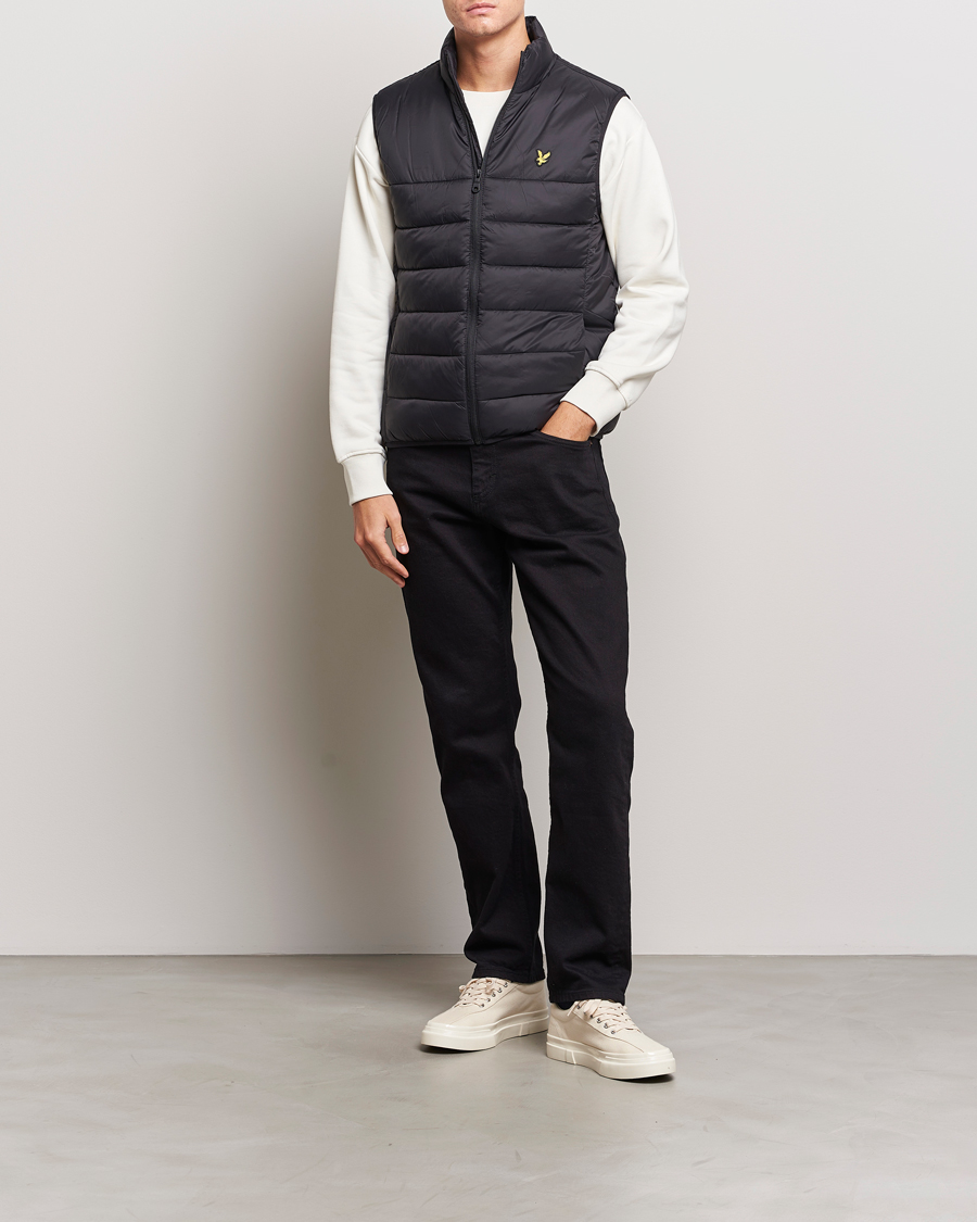 Uomini | Giacche | Lyle & Scott | Wadded Gilet Jet Black