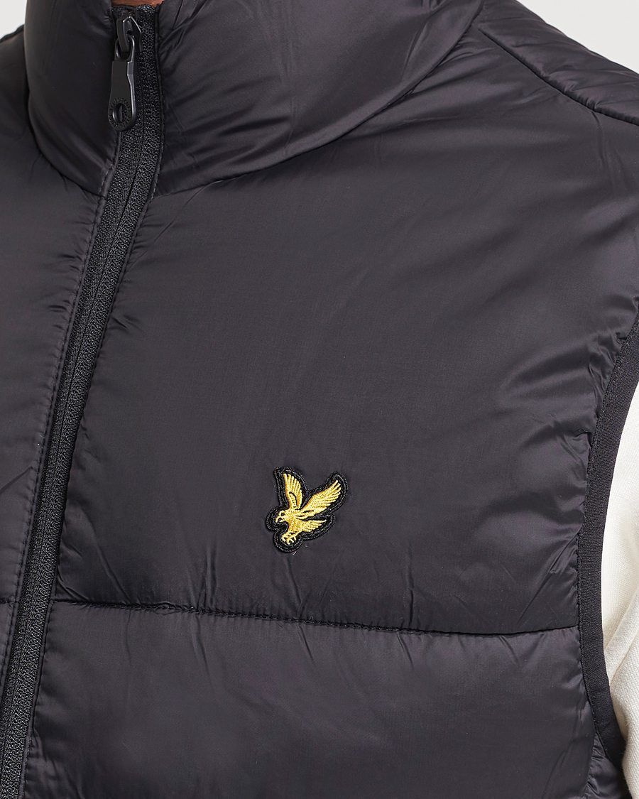 Uomini | Giacche | Lyle & Scott | Wadded Gilet Jet Black