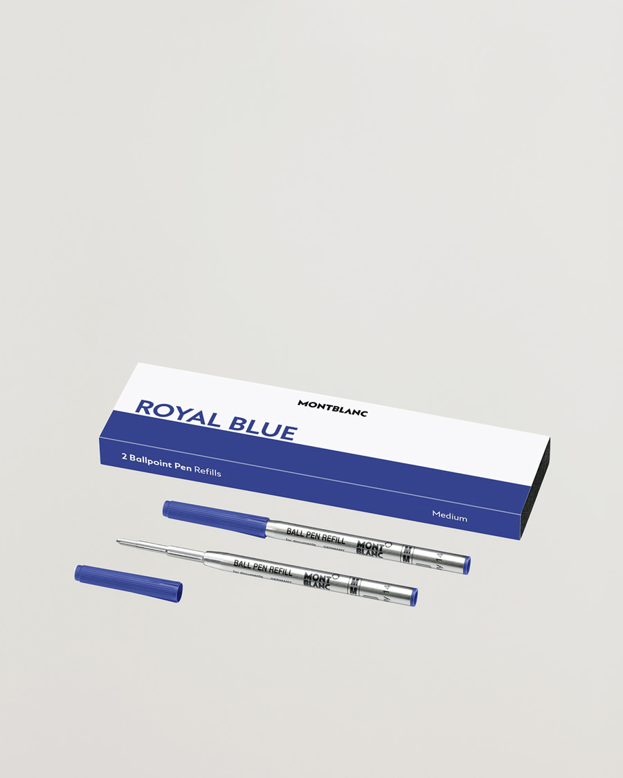 Uomini | Montblanc 2 Ballpoint Pen Refill Royal Blue | Montblanc | 2 Ballpoint Pen Refill Royal Blue