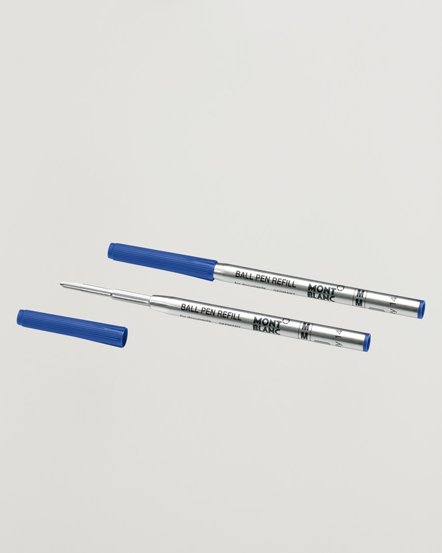 Uomini | Montblanc 2 Ballpoint Pen Refill Royal Blue | Montblanc | 2 Ballpoint Pen Refill Royal Blue