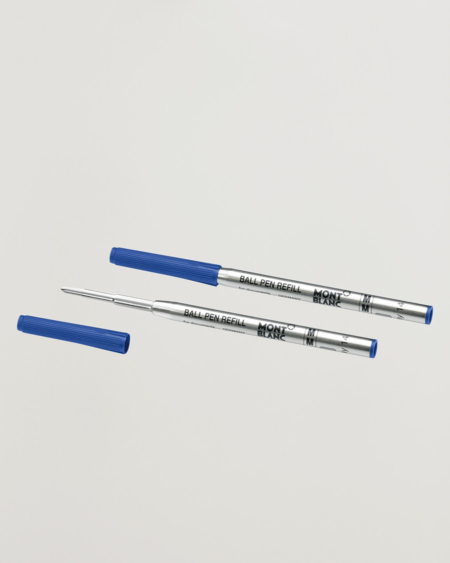 Uomini |  | Montblanc | 2 Ballpoint Pen Refill Royal Blue