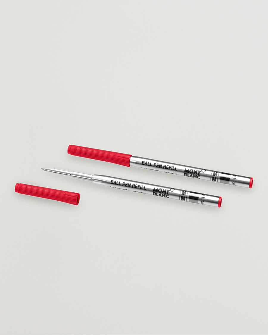 Uomini | Stile di vita | Montblanc | 2 Ballpoint Pen Refills Modena Red