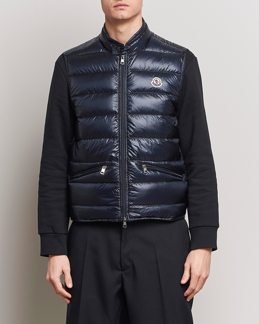 Uomini |  | Moncler | Gui Down Vest Navy