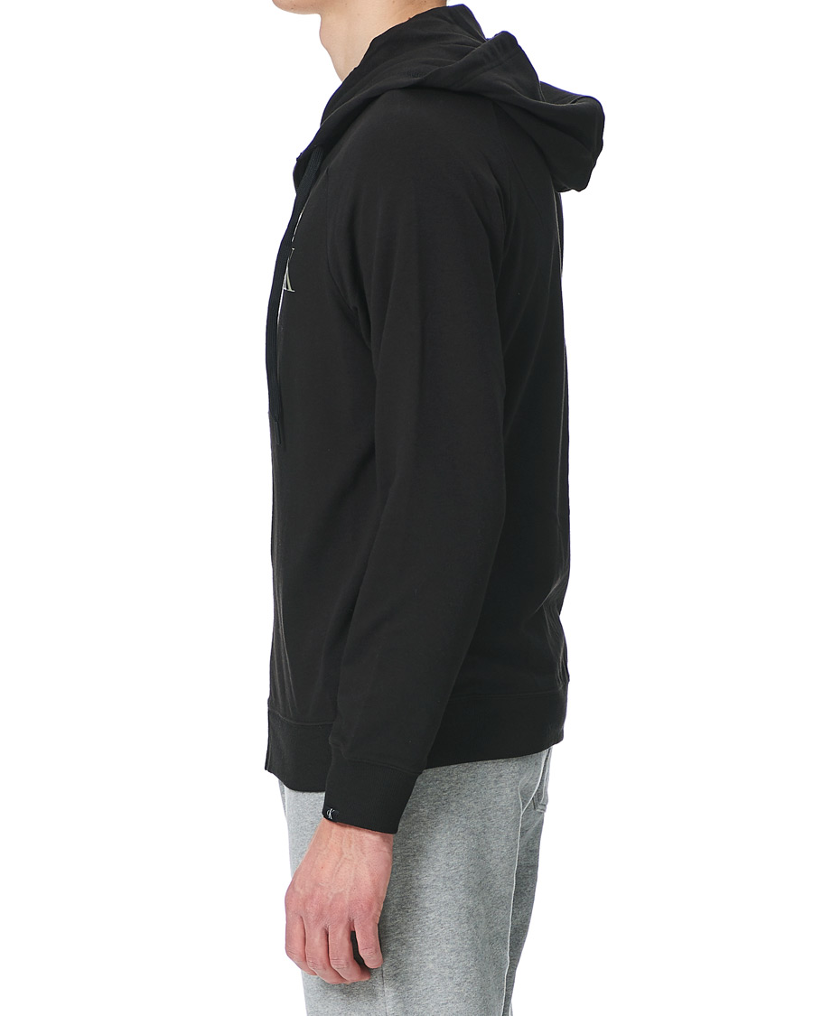 Uomini | Maglieria | Calvin Klein | CK One Lounge Full Zip Hoodie Black