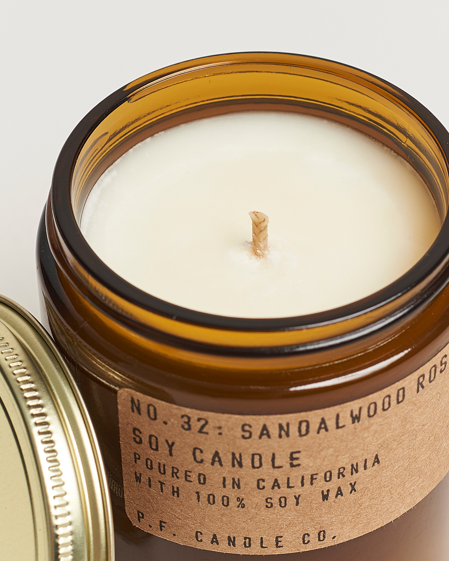 Uomini | Candele profumate | P.F. Candle Co. | Soy Candle No. 32 Sandalwood Rose 204g