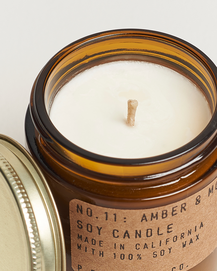 Uomini | Candele profumate | P.F. Candle Co. | Soy Candle No. 11 Amber & Moss 99g