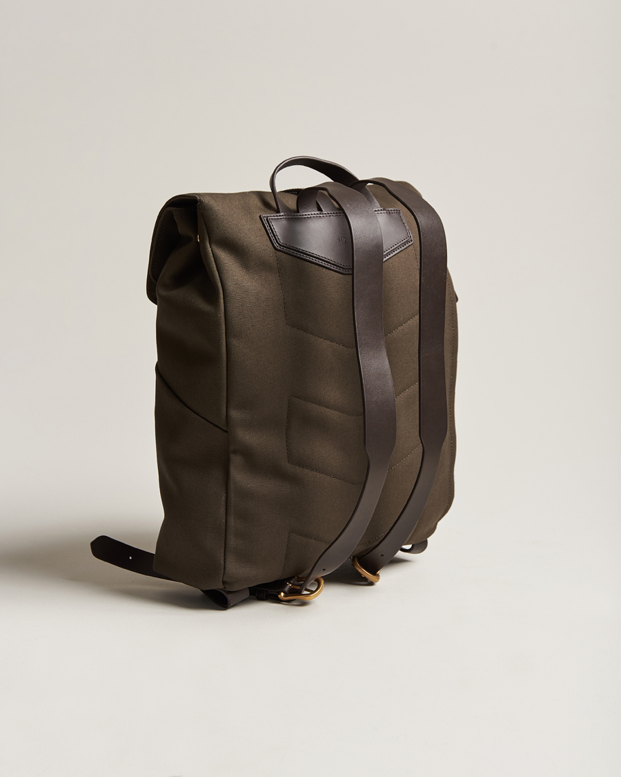 Uomini | Borse | Mismo | M/S Rucksack Army/Dark Brown