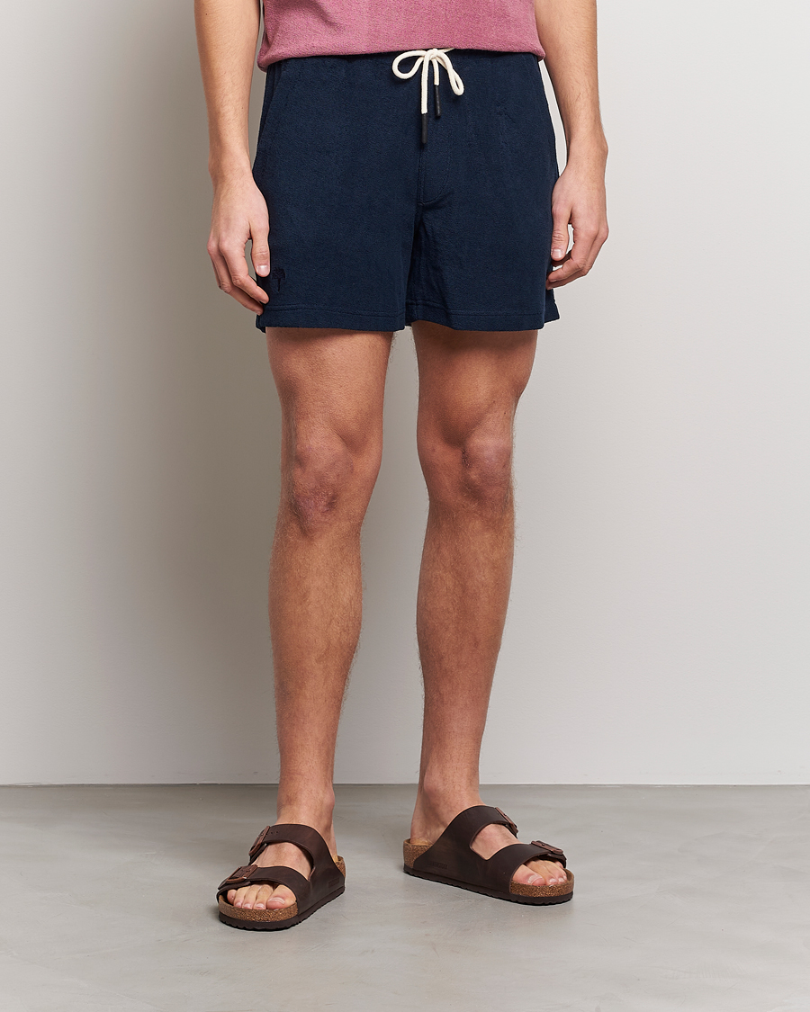 Uomini | Pantaloncini | OAS | Terry Shorts Navy