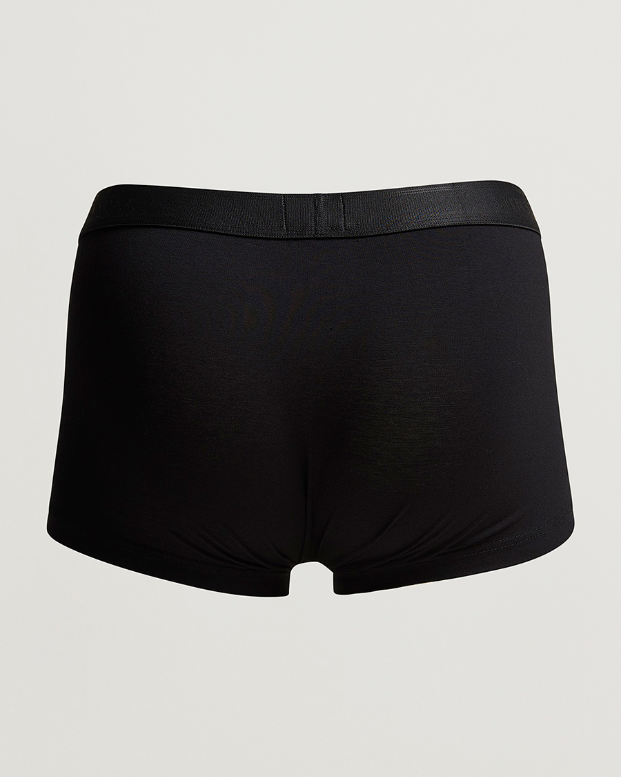 Uomini | Reparti | Sunspel | Cotton Stretch Trunk Black