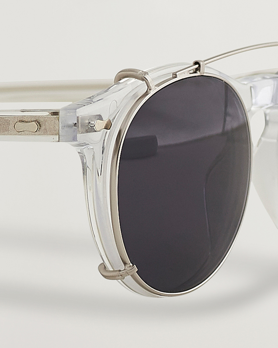 Uomini | Occhiali da sole | TBD Eyewear | Clip-ons Silver/Gradient Grey