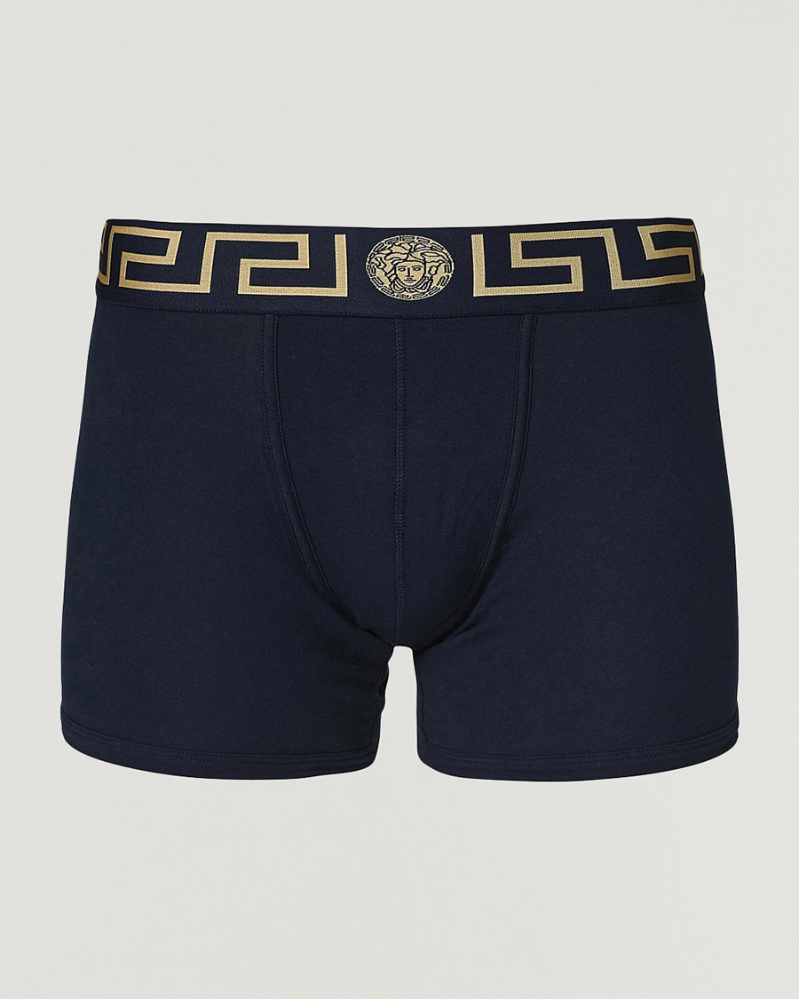 Uomini | Biancheria intima | Versace | Greca Boxer Briefs Navy