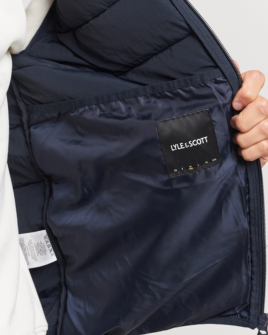 Uomini | Giacche | Lyle & Scott | Lightweight Puffer Jacket Dark Navy
