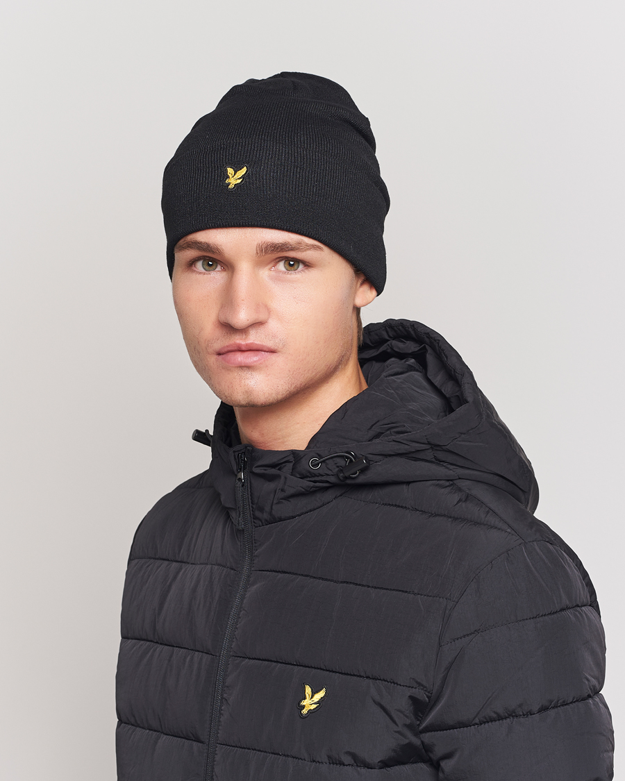 Uomini | Berretti | Lyle & Scott | Beanie True Black