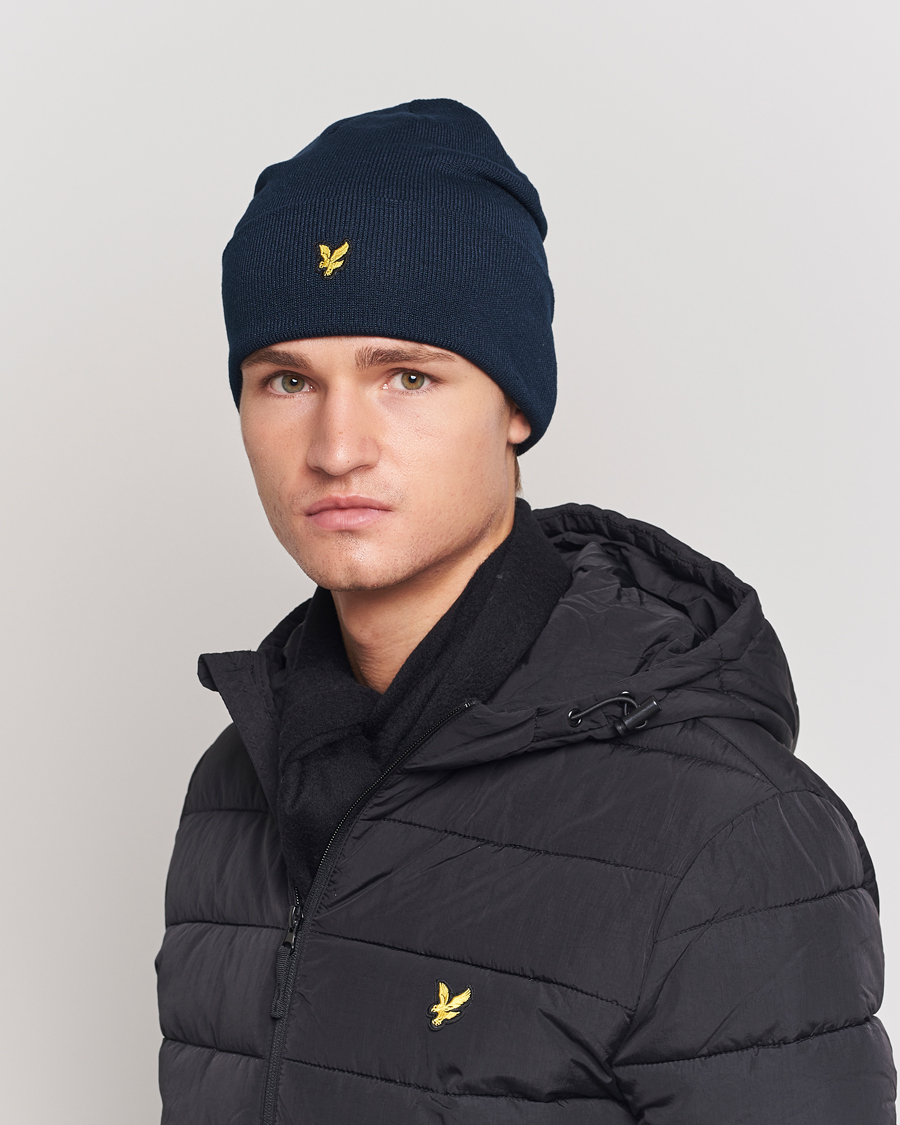 Uomini | Lyle & Scott | Lyle & Scott | Beanie Dark Navy