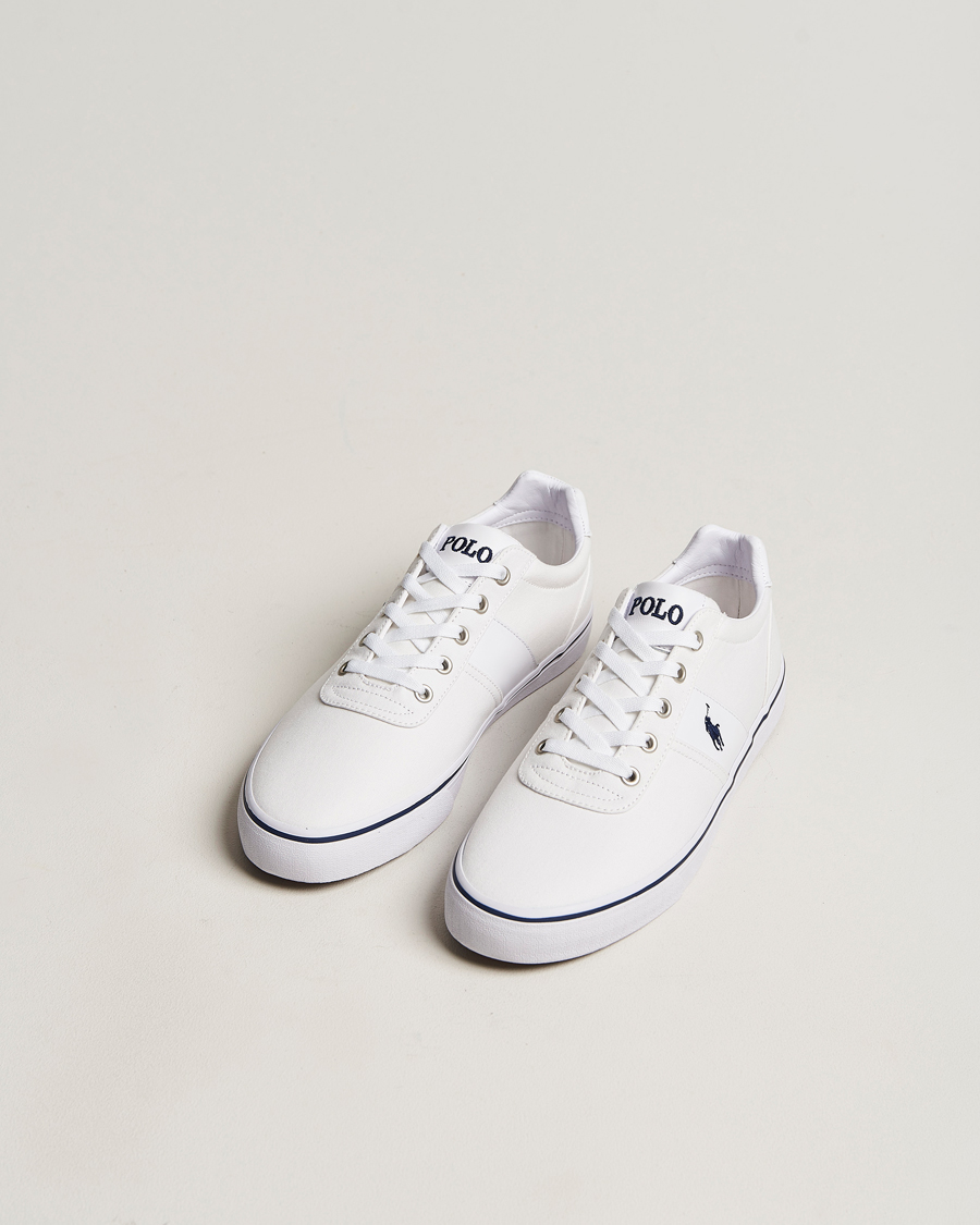 Uomini | Scarpe in saldo | Polo Ralph Lauren | Hanford Canvas Sneaker White/Navy