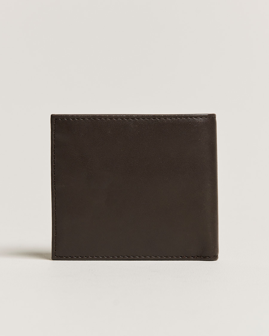 Uomini | Portafogli bi fold con zip | Polo Ralph Lauren | Smooth Leather Wallet Brown