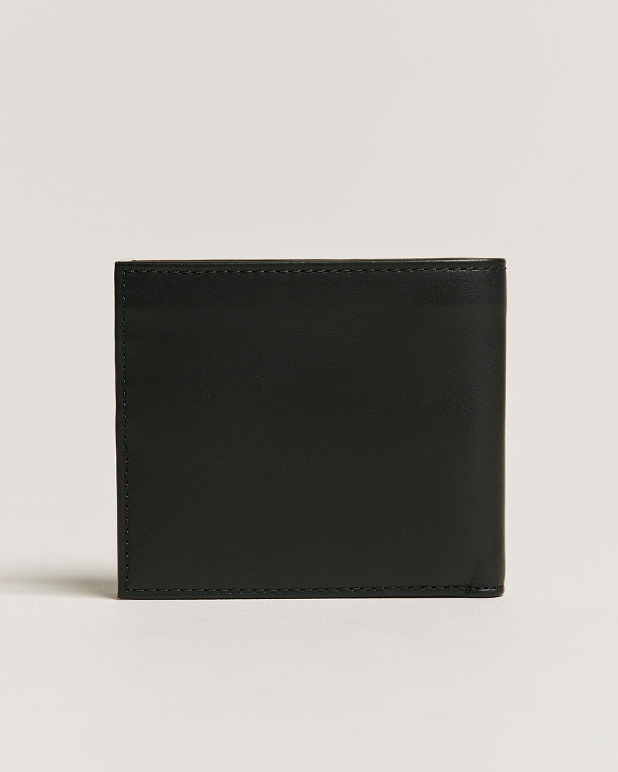 Uomini | Portafogli bi fold con zip | Polo Ralph Lauren | Smooth Leather Wallet Black