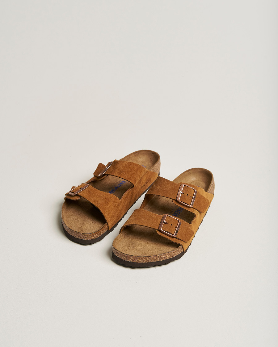 Uomini |  | BIRKENSTOCK | Arizona Soft Footbed Mink Suede