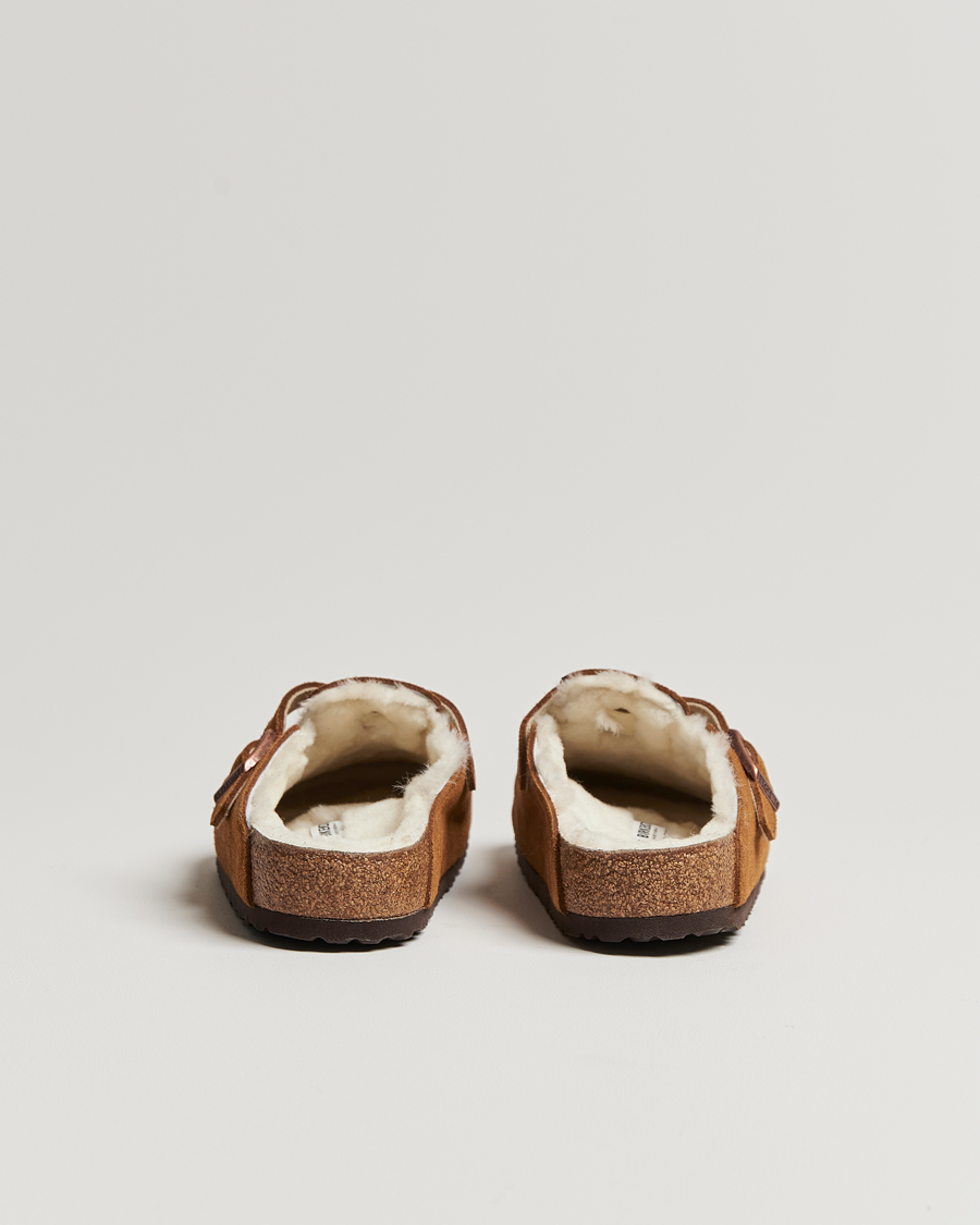 Uomini | BIRKENSTOCK Boston Shearling Mink Suede | BIRKENSTOCK | Boston Shearling Mink Suede