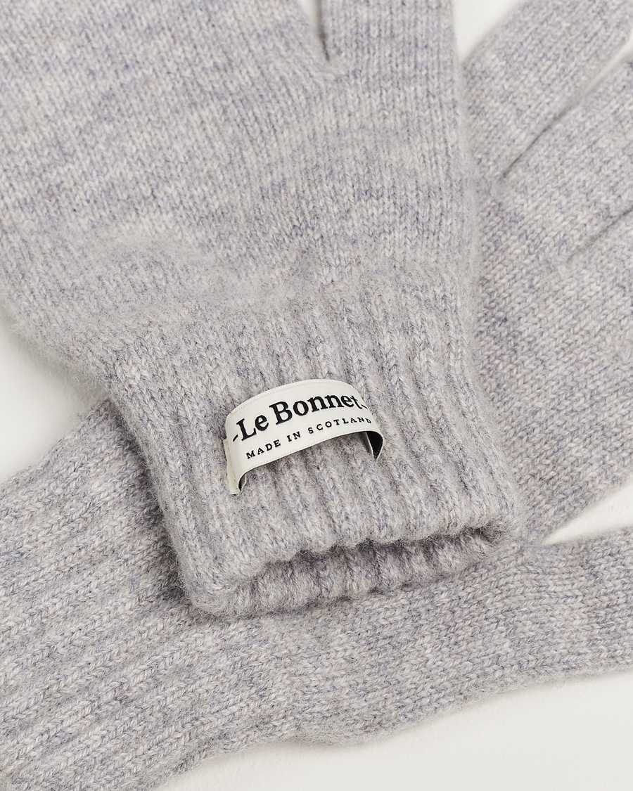 Uomini | Guanti | Le Bonnet | Merino Wool Gloves Smoke