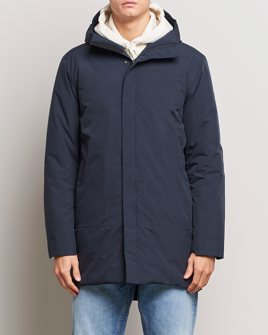 Uomini |  | Scandinavian Edition | Loft Waterproof Padded Coat Midnight Blue