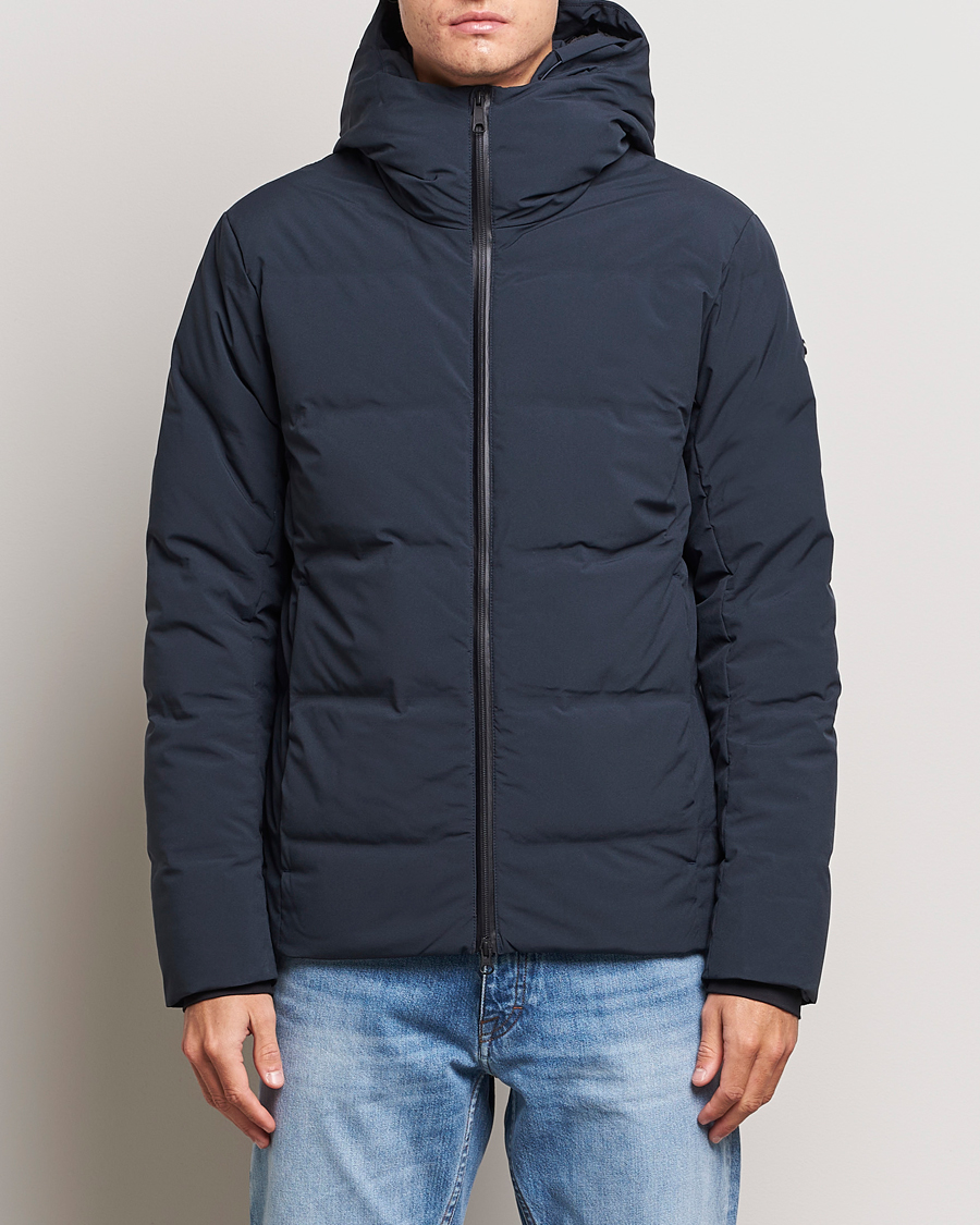 Uomini | Giacche invernali | Scandinavian Edition | Torrent Hooded Puffer Jacket Midnight Blue