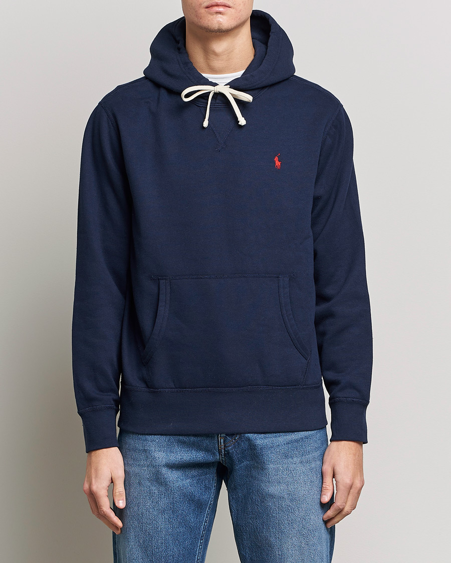 Uomini |  | Polo Ralph Lauren | RL Fleece Hoodie Cruise Navy