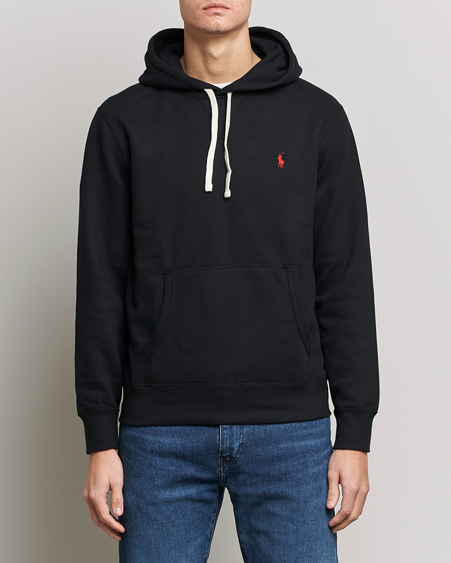 Uomini |  | Polo Ralph Lauren | RL Fleece Hoodie Black