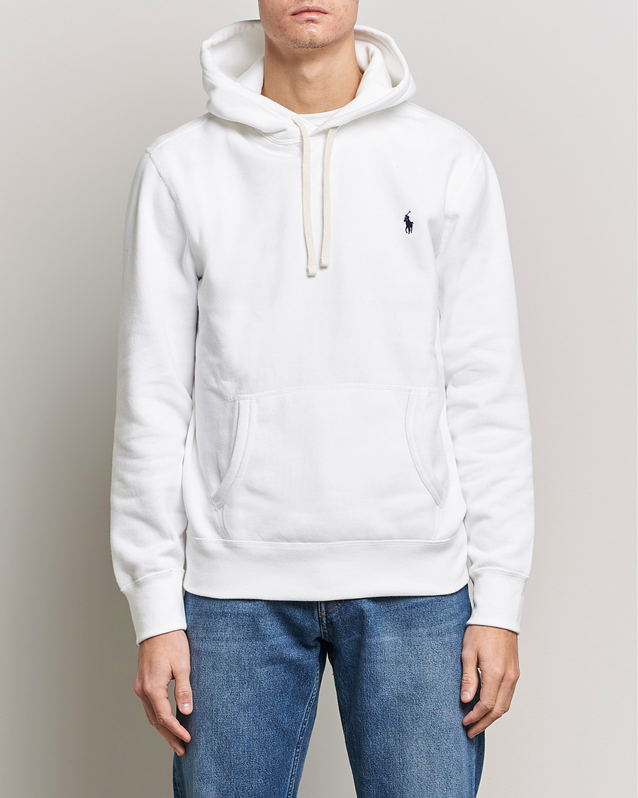 Uomini |  | Polo Ralph Lauren | RL Fleece Hoodie White