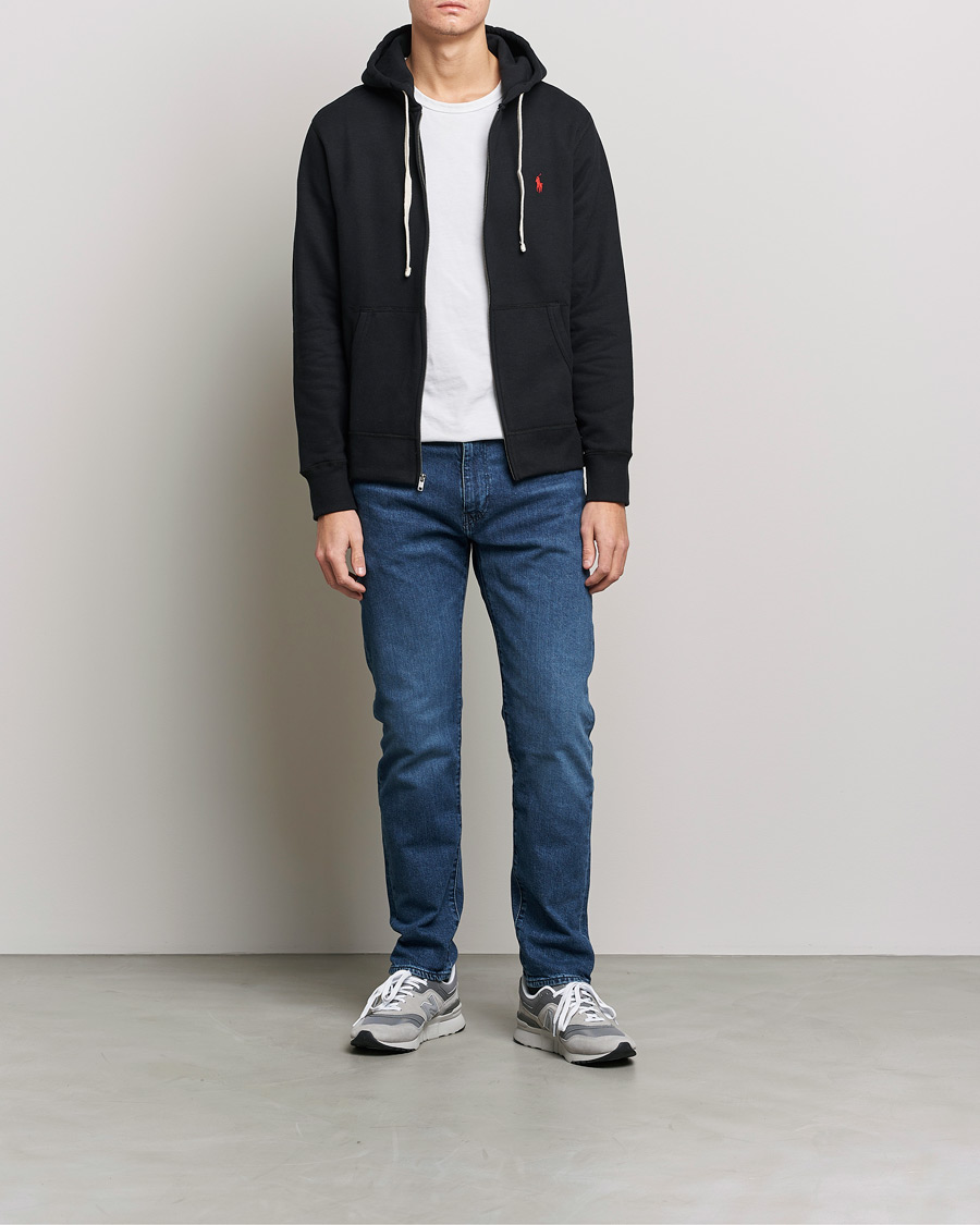 Uomini | Maglieria | Polo Ralph Lauren | Full-Zip Hoodie Polo Black