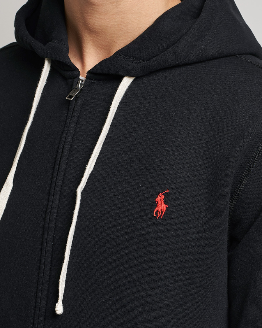 Uomini | Maglieria | Polo Ralph Lauren | Full-Zip Hoodie Polo Black