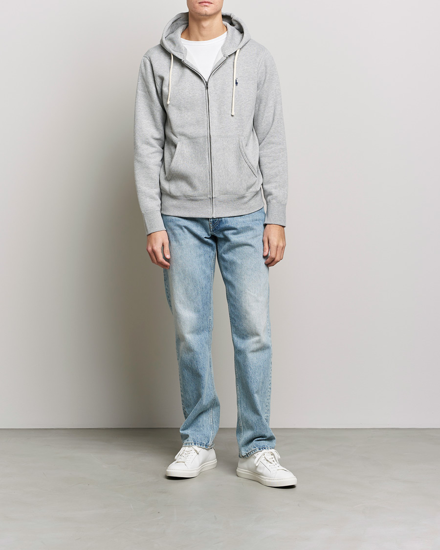 Uomini | Maglieria | Polo Ralph Lauren | Full-Zip Hoodie Andover Heather