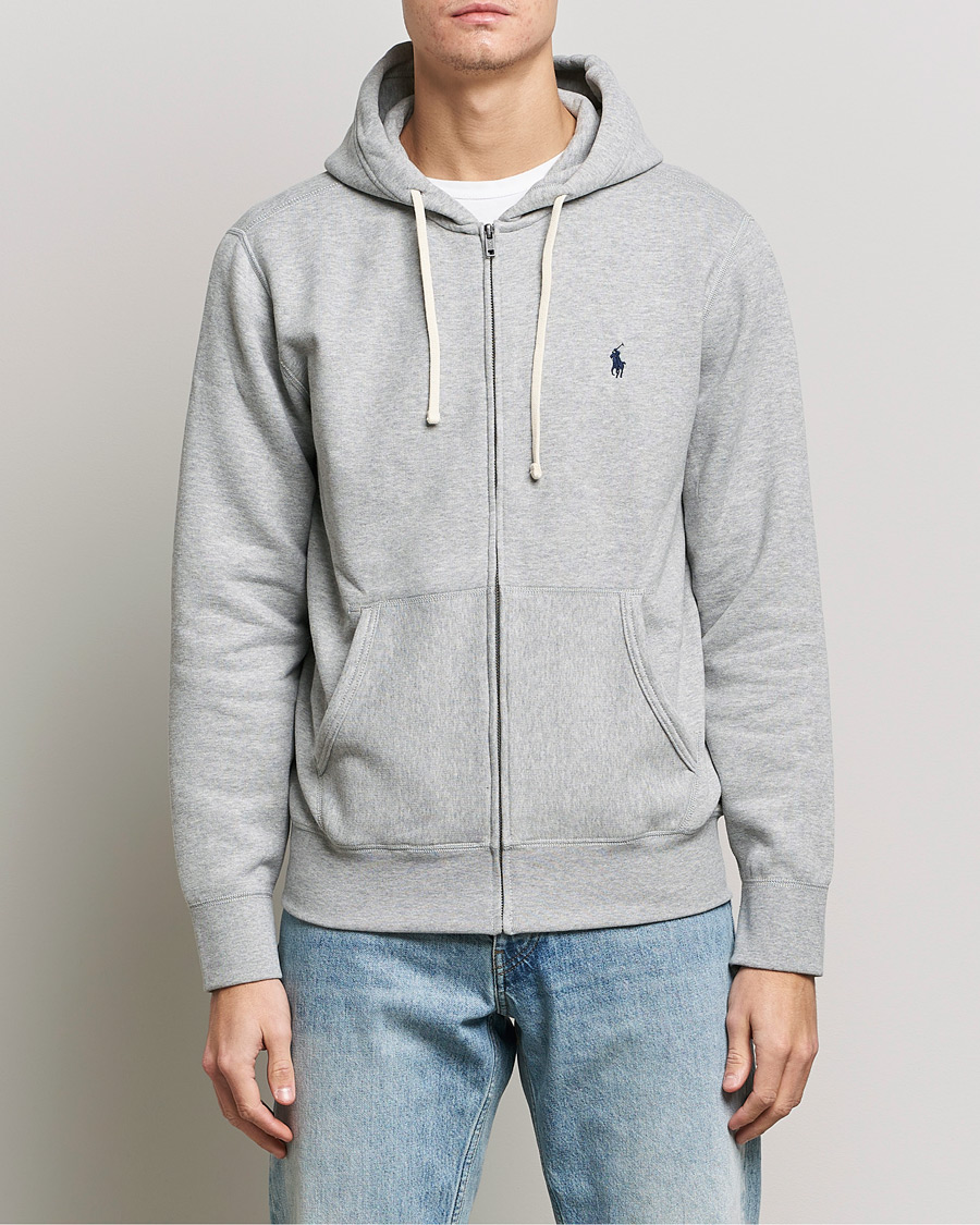 Uomini | Maglieria | Polo Ralph Lauren | Full-Zip Hoodie Andover Heather