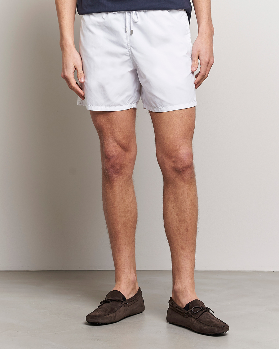 Uomini | Vilebrequin | Vilebrequin | Moorea Swimshorts Blanc