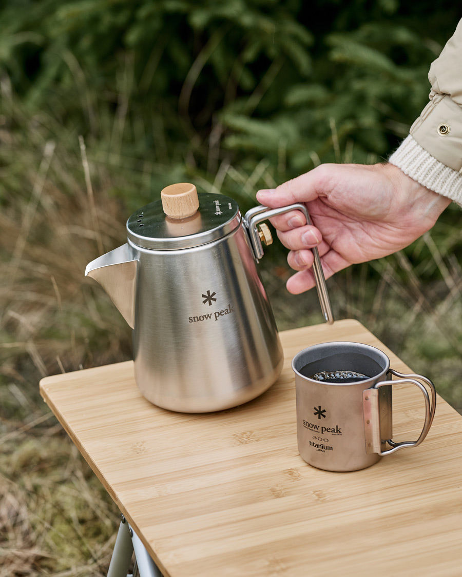 Uomini | Outdoor living | Snow Peak | Field Barista Kettle Stainless Steel