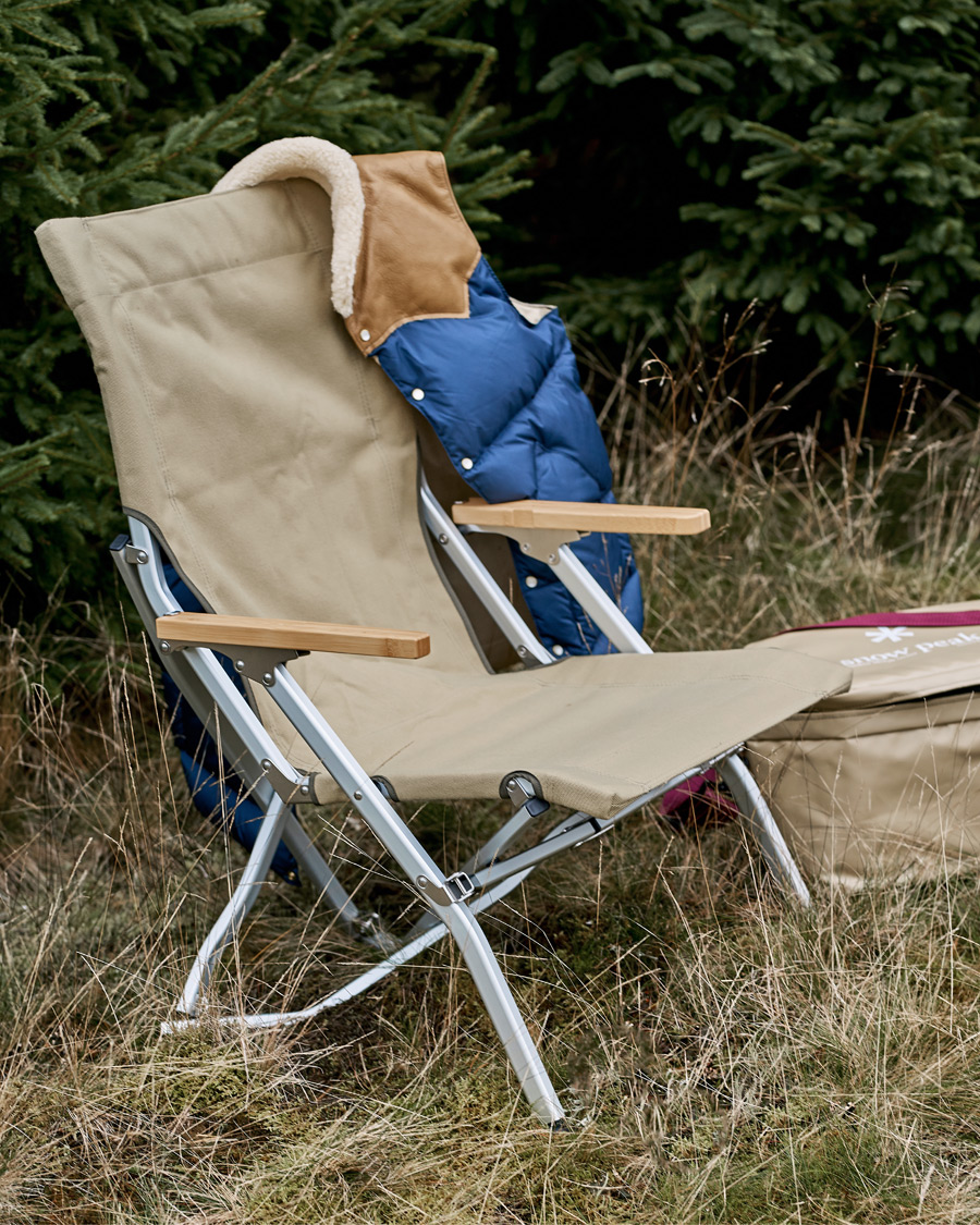 Uomini | Attrezzatura da campeggio | Snow Peak | Low Beach Chair Khaki