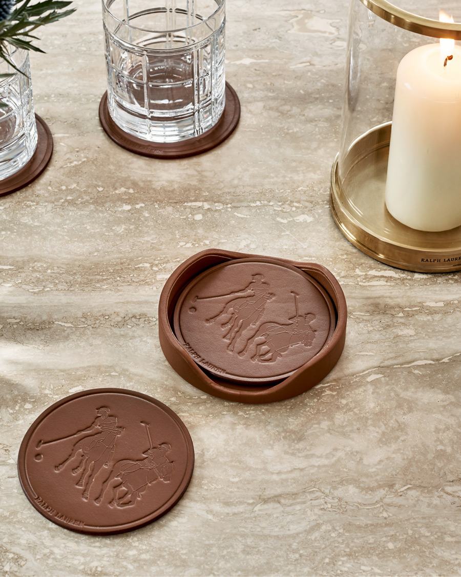 Uomini | Casa | Ralph Lauren Home | Garrett Leather Coaster Set