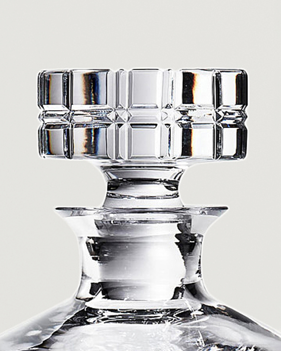 Uomini |  | Ralph Lauren Home | Hudson Plaid Crystal Decanter Clear