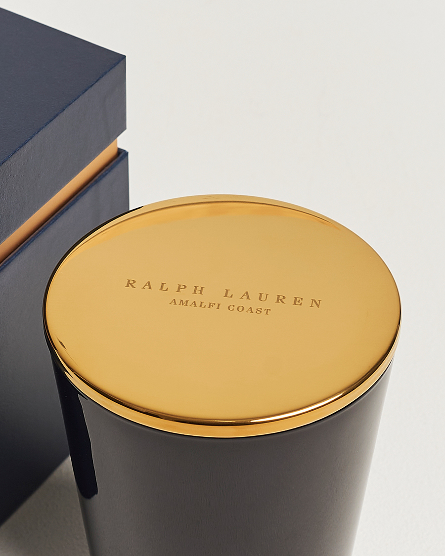 Uomini |  | Ralph Lauren Home | Amalfi Coast Single Wick Candle Navy/Gold