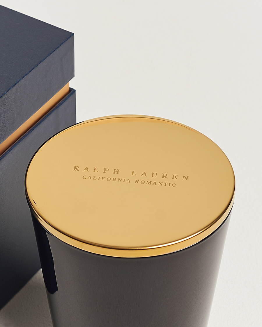 Uomini | Stile di vita | Ralph Lauren Home | California Romantic Single Wick Candle Navy/Gold