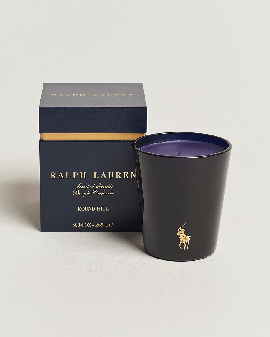 Uomini | Ralph Lauren Home Round Hill Single Wick Candle Navy/Gold | Ralph Lauren Home | Round Hill Single Wick Candle Navy/Gold