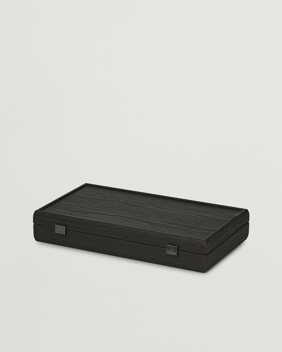 Uomini | Giochi | Manopoulos | Wooden Poker Case Black