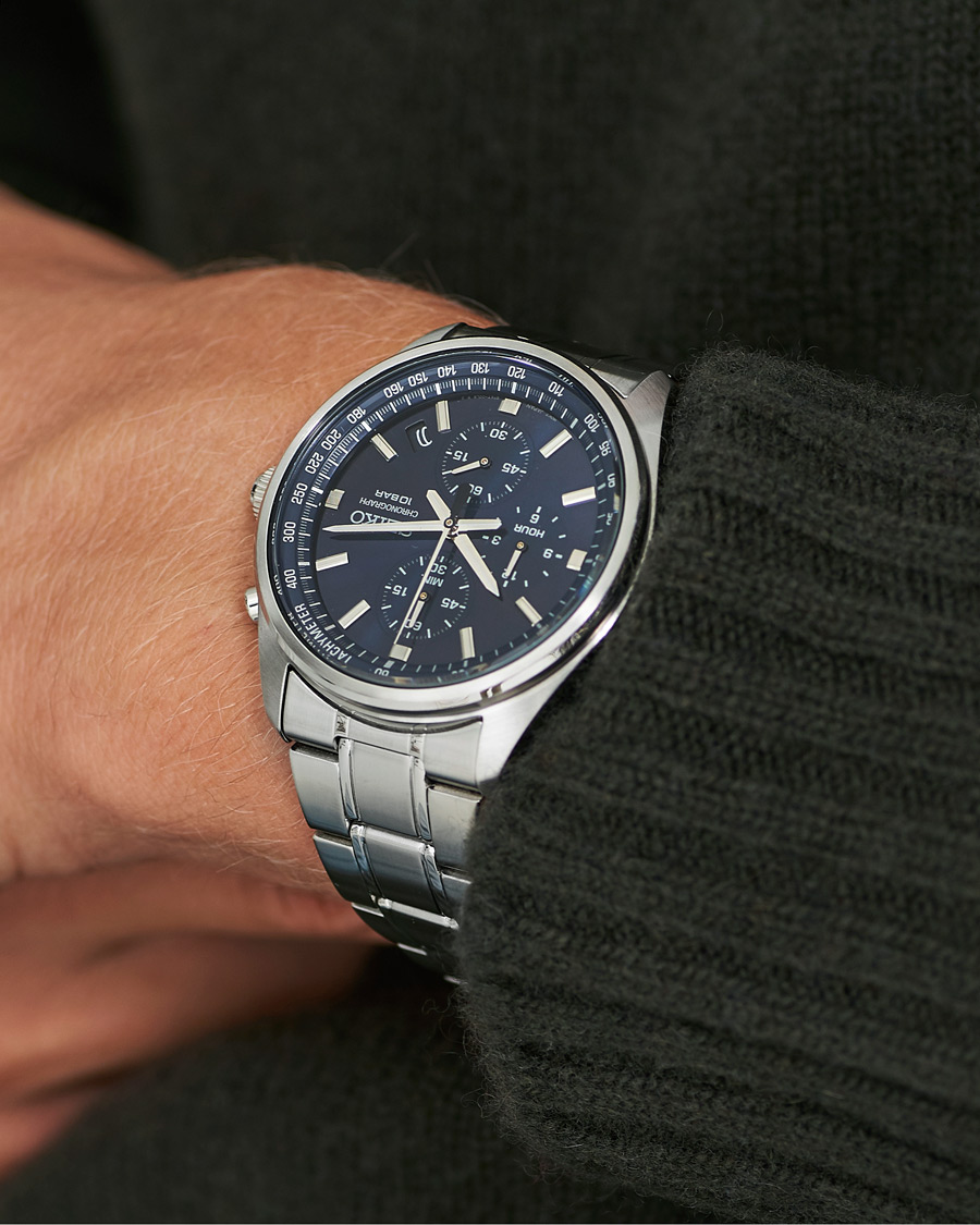 Uomini | Orologi | Seiko | Chronograph 42mm Steel Blue Dial