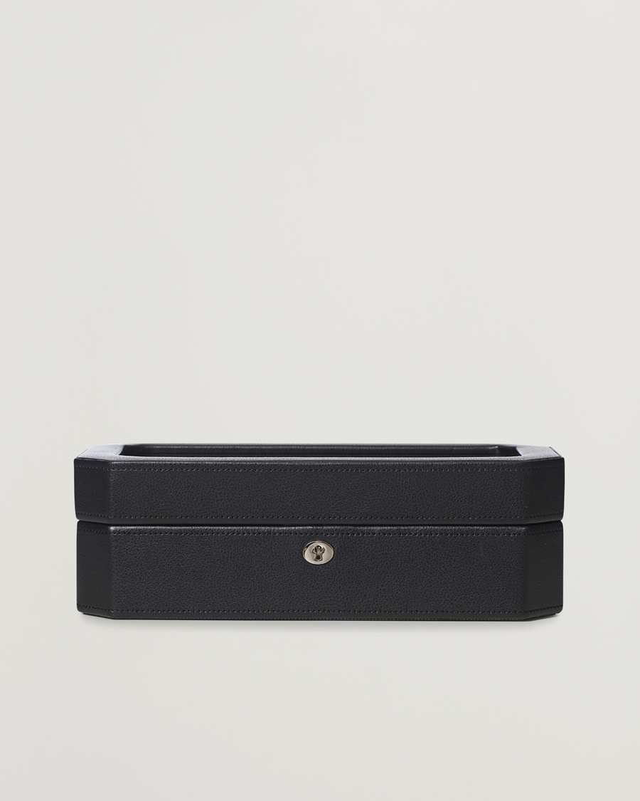 Uomini |  | WOLF | Windsor 5 Piece Watch Box Black/Grey