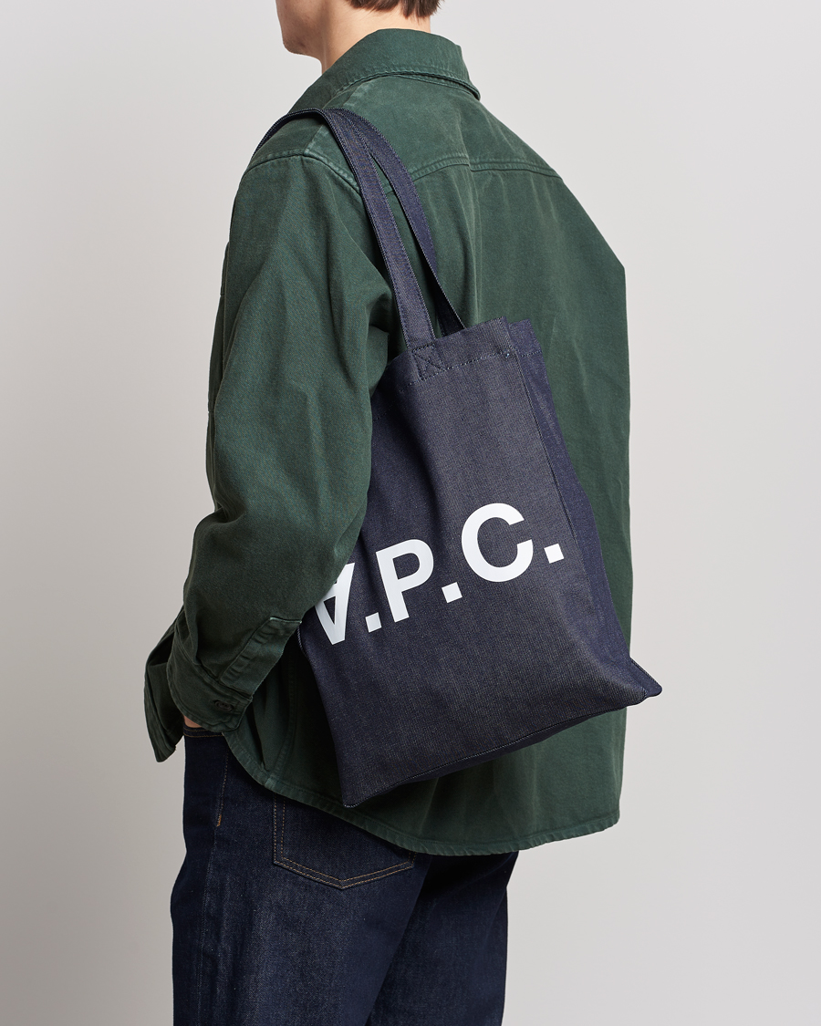 Uomini | Borse a tracolla | A.P.C. | Laure Tote Bag Indigo