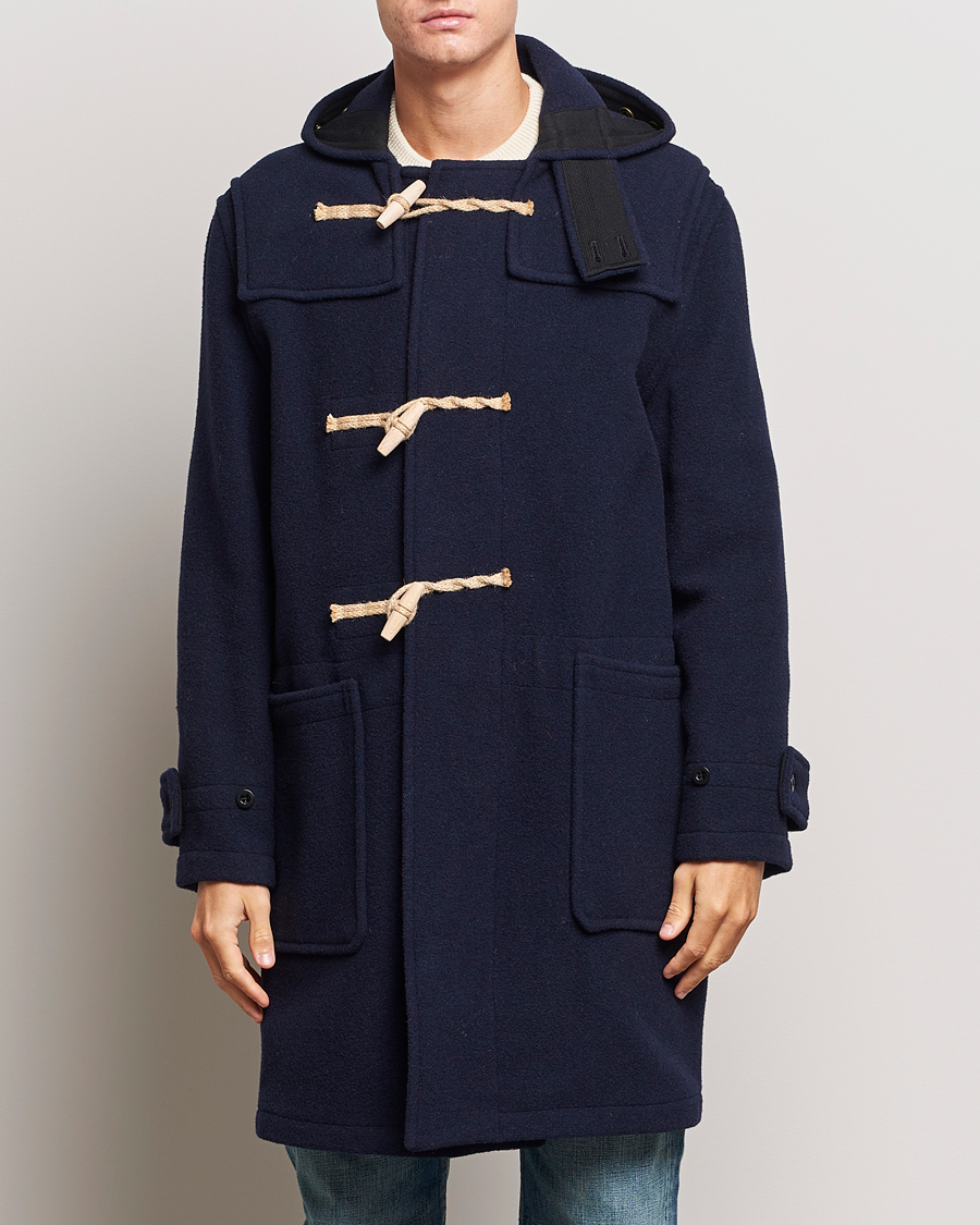 Uomini | Giacche autunnali | Gloverall | 575 Monty Original Duffle Coat Navy